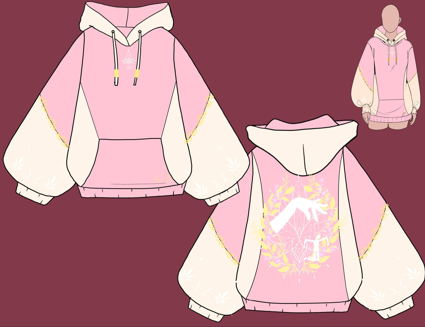 (PRE-ORDER) The Nymph Queen Oversized Hoodie