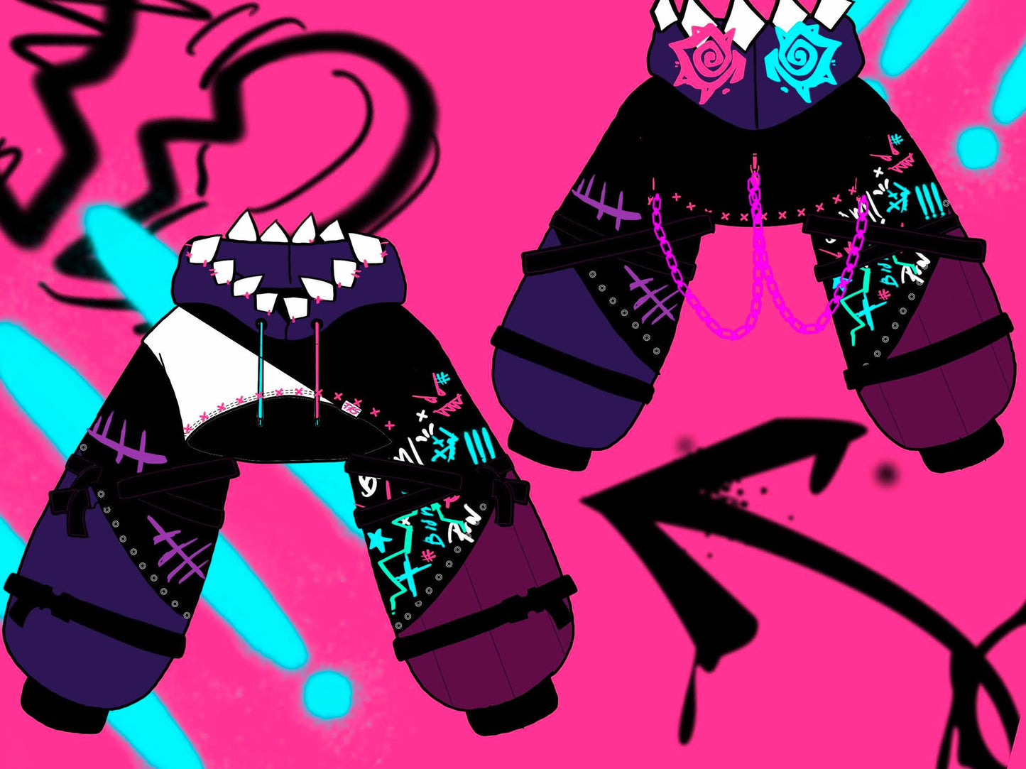 (PRE-ORDER) Paint the Town Blue Shruggie