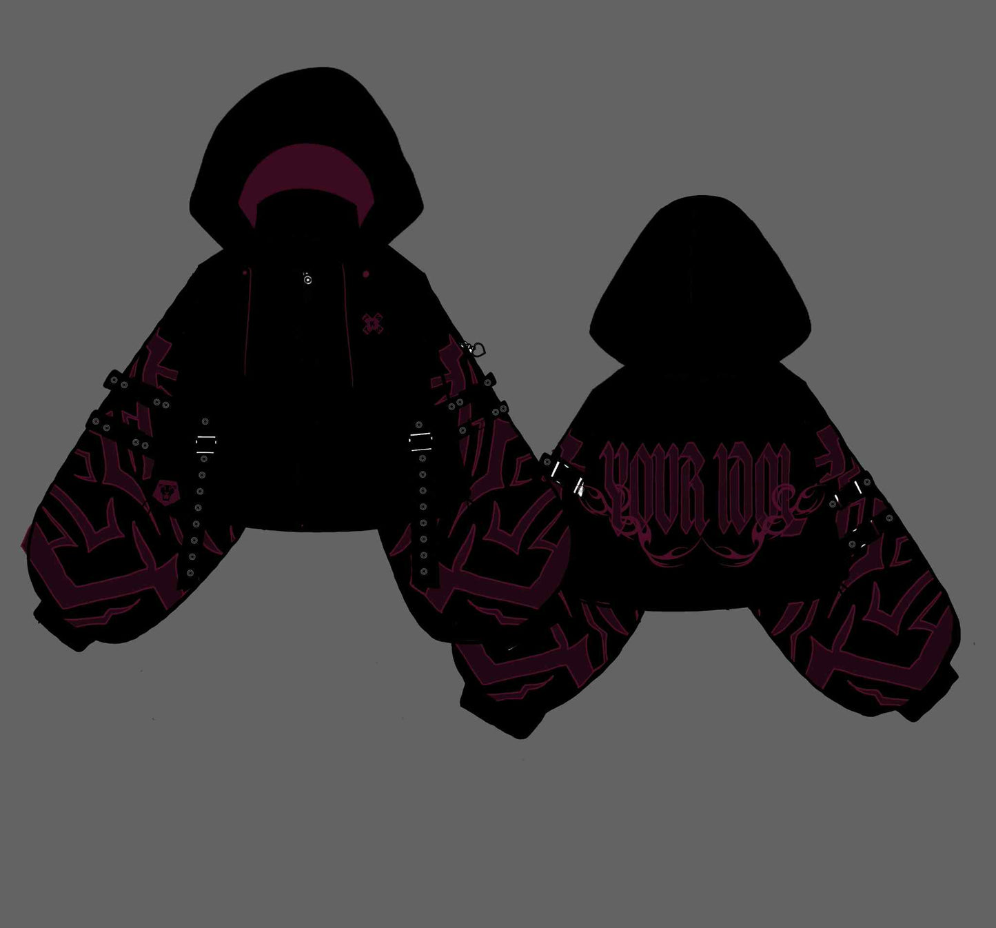 (PRE-ORDER) Your Idol Oversized Crop Techwear