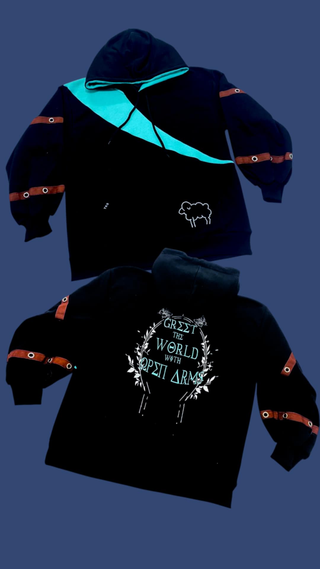 (PRE-ORDER) Underworld Open Arms Oversized Hoodie