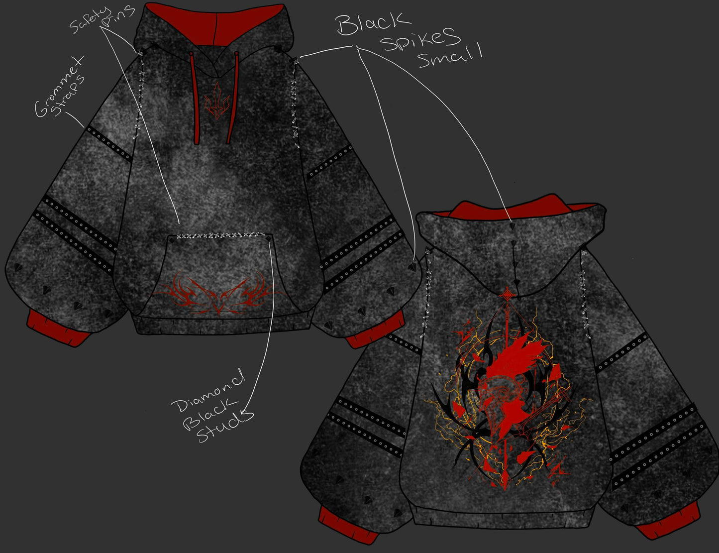 (PRE-ORDER) Ares Oversized Hoodie