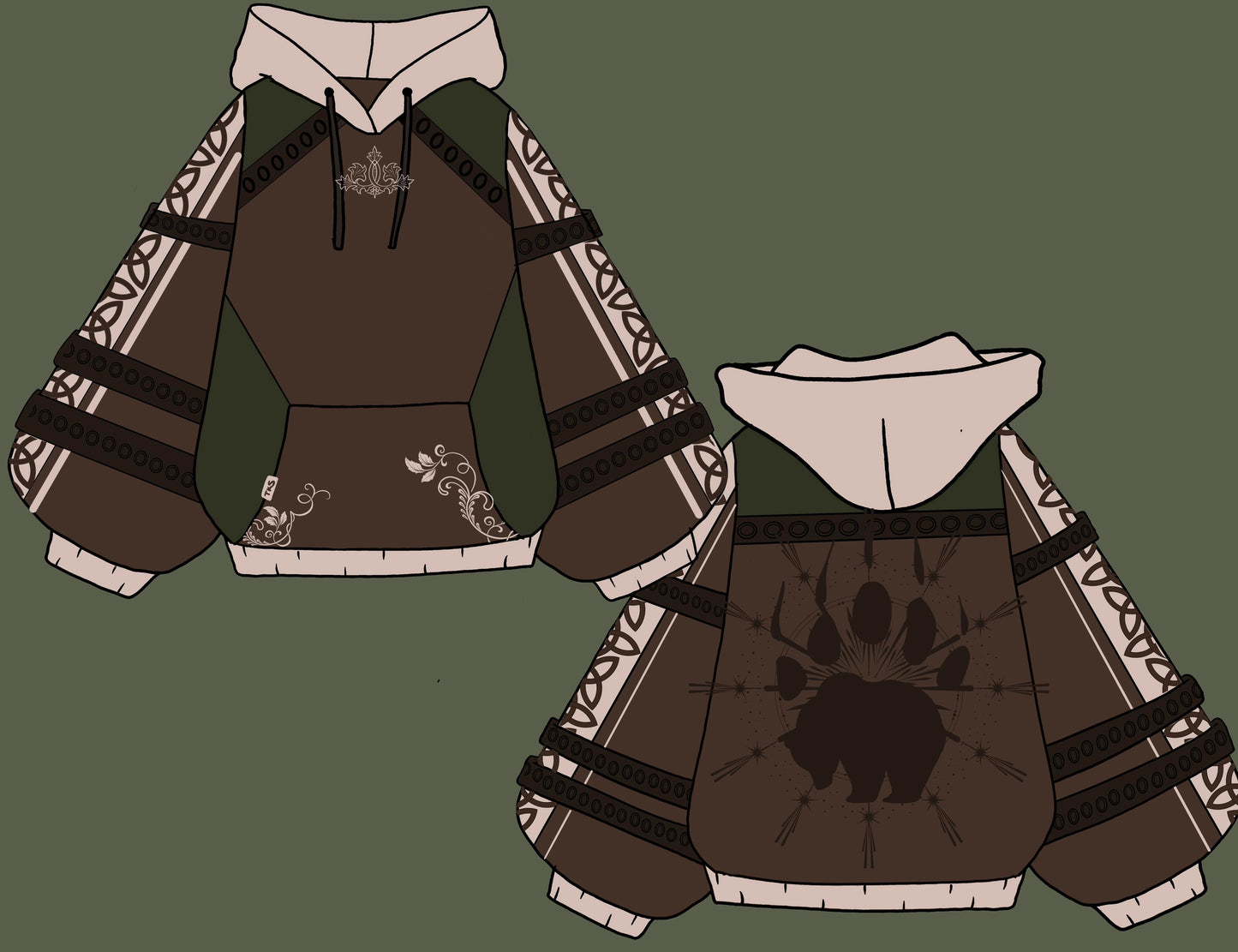 (PRE-ORDER) Druid Oversized Hoodie