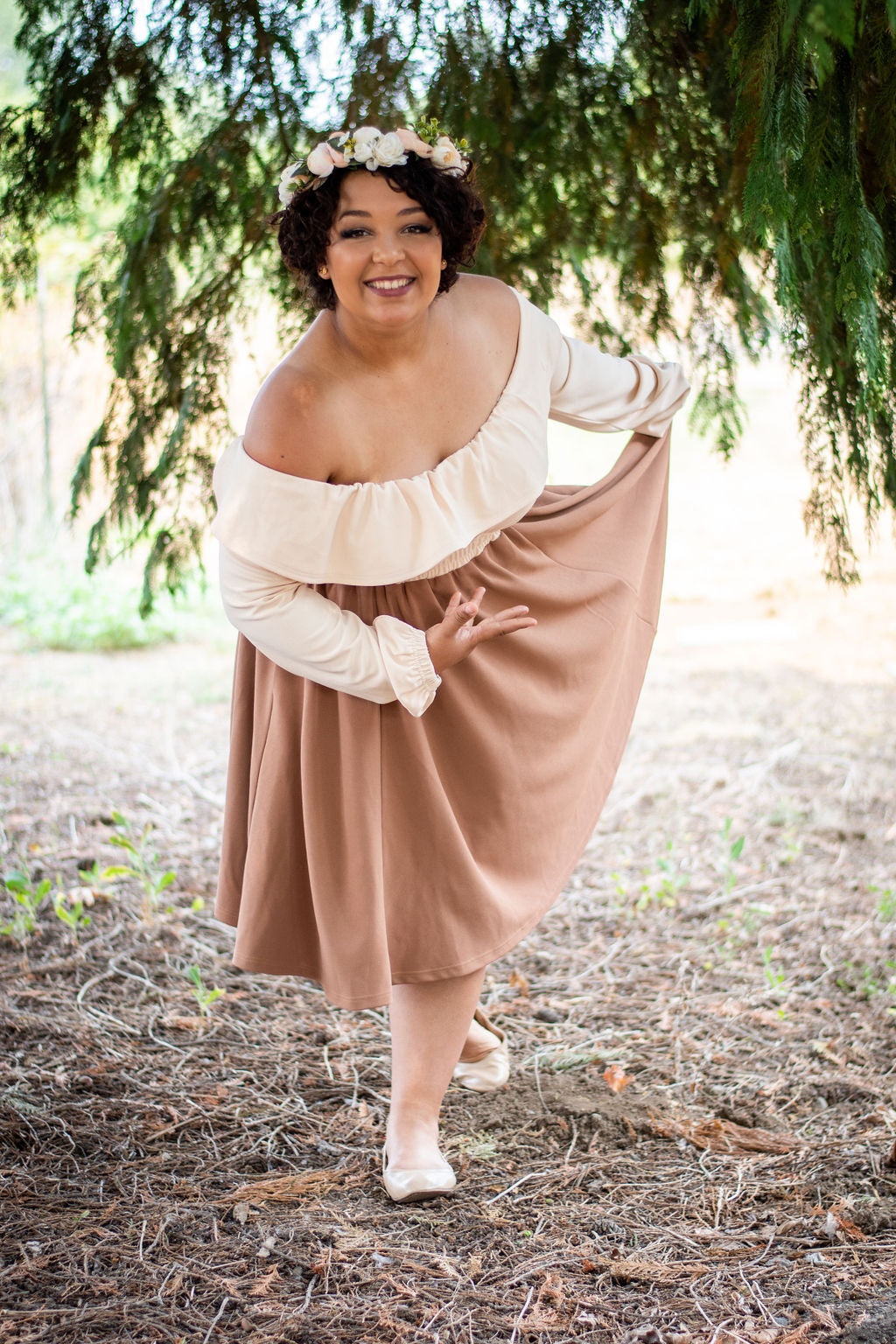 (READY TO SHIP) Cottage Core Pocket Dress