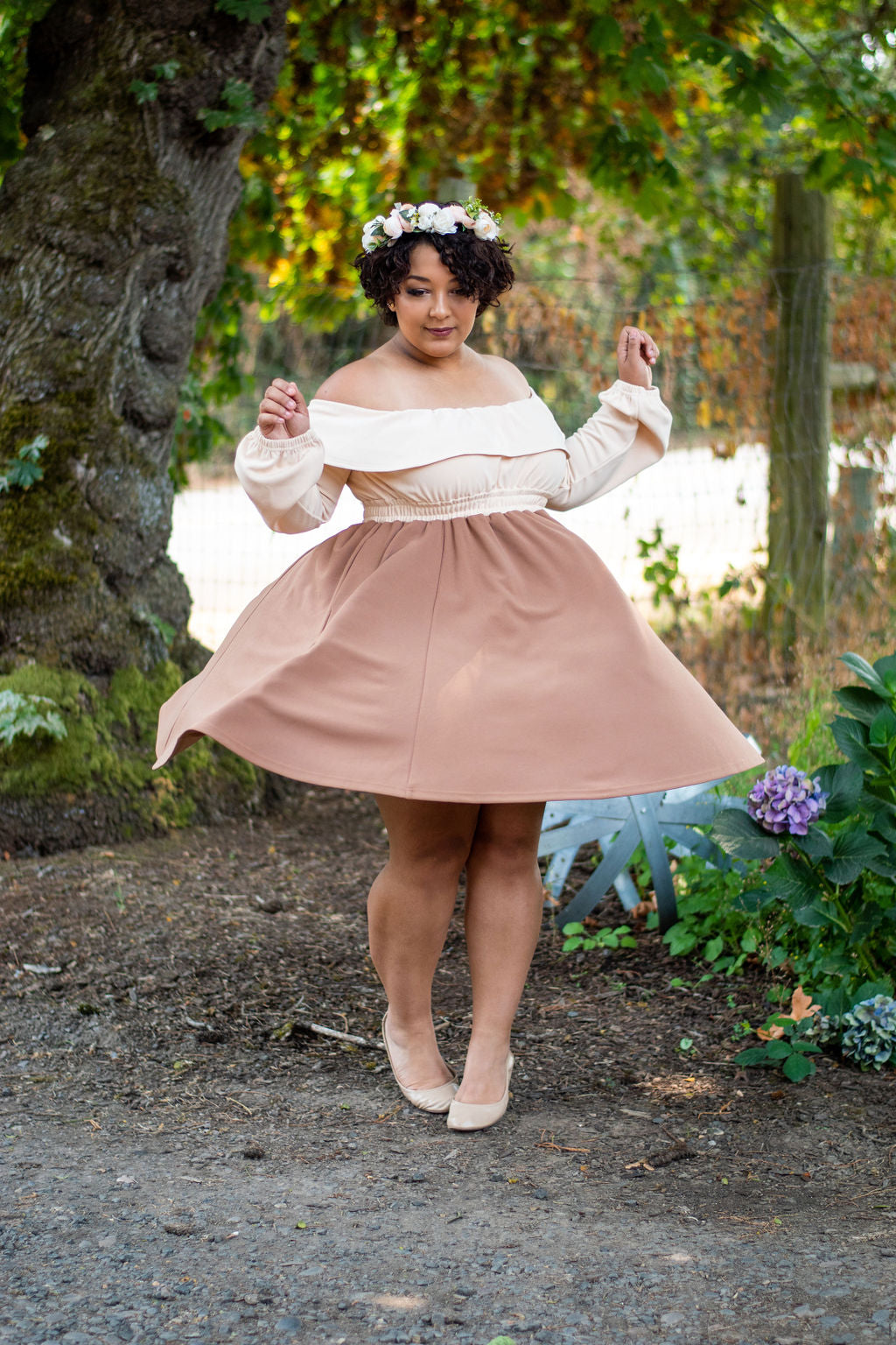 (READY TO SHIP) Cottage Core Pocket Dress