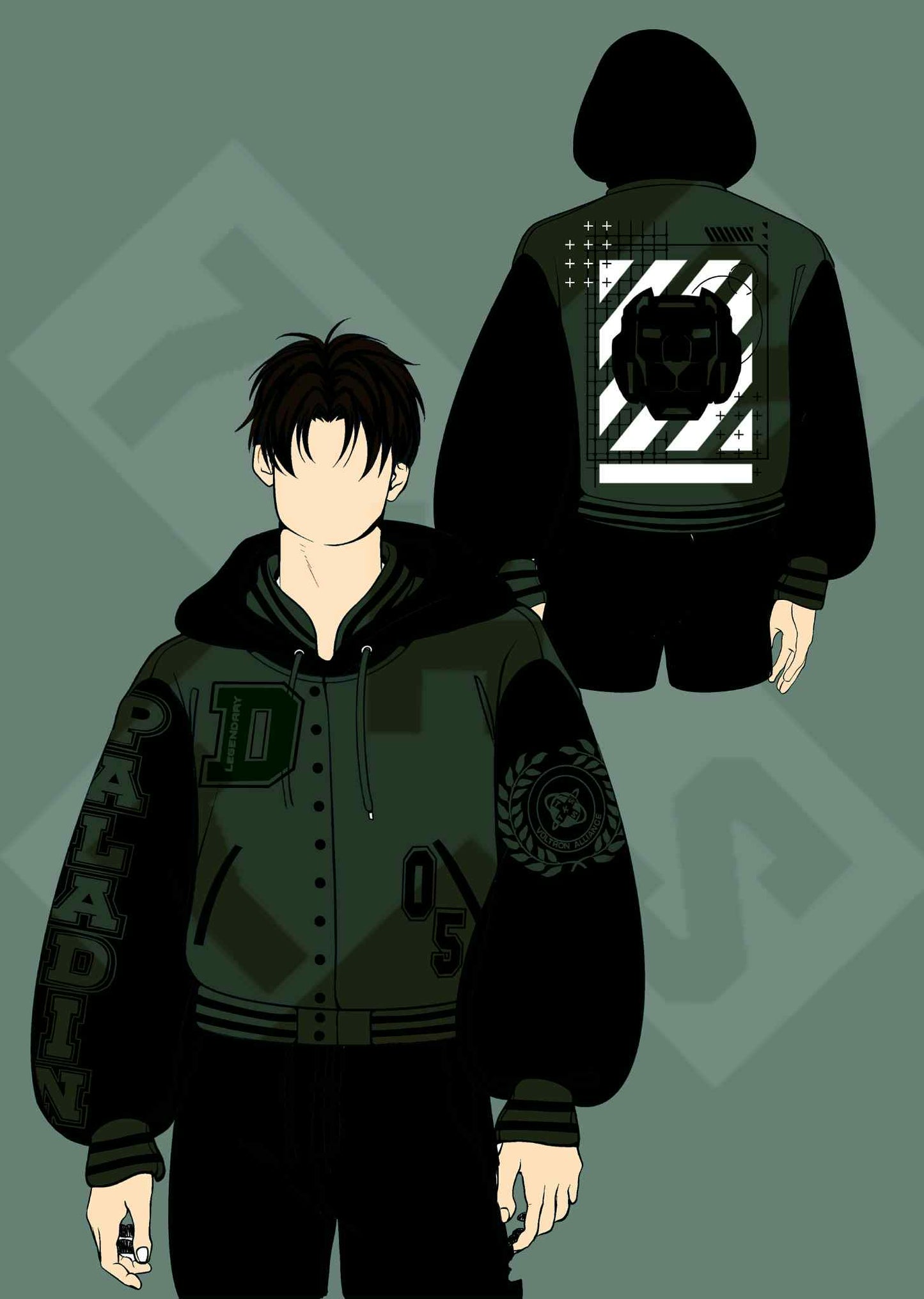 (PRE-ORDER STOCK DROP) Paladin Oversized Varsity