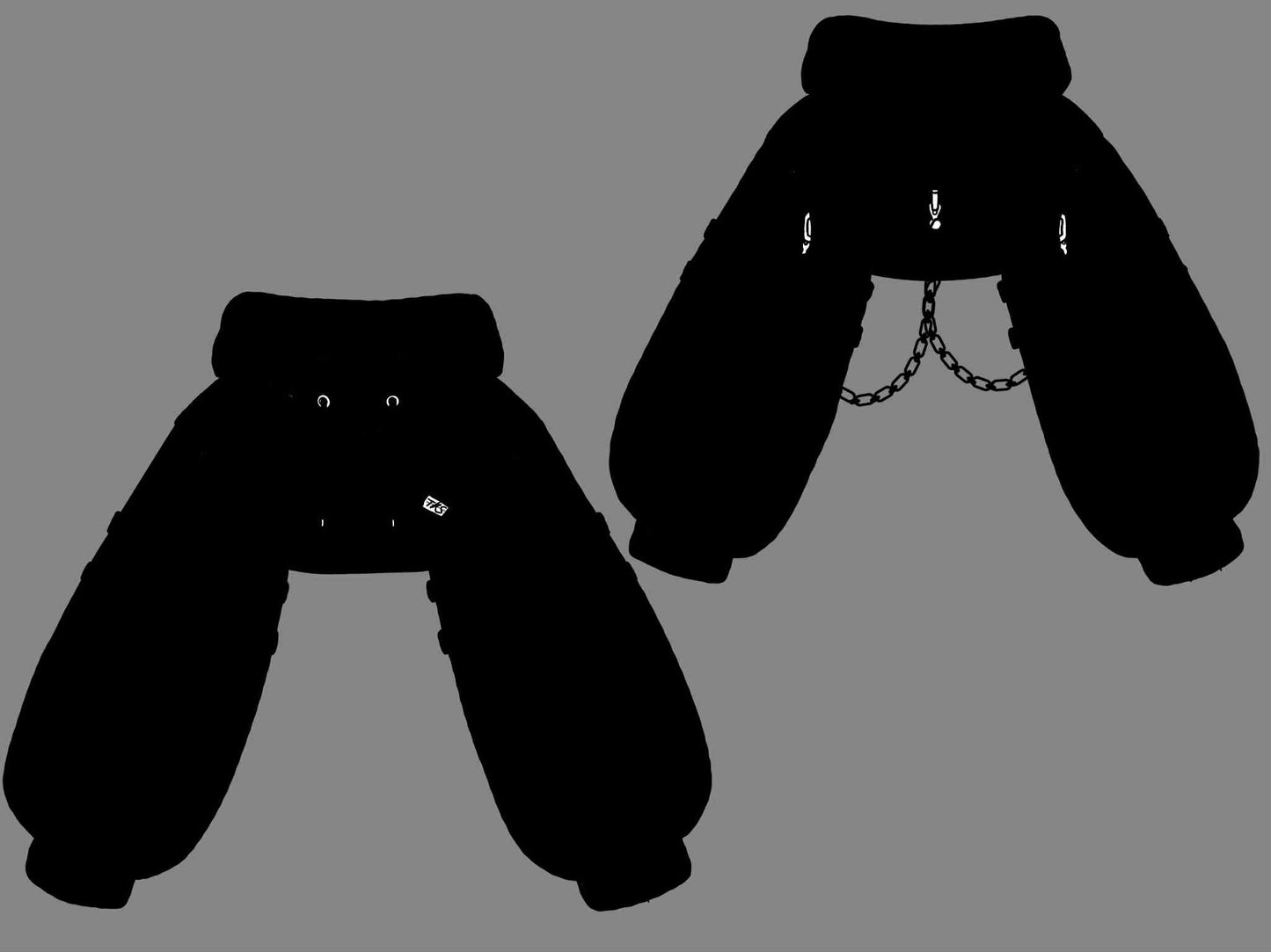 (STOCK DROP) Onyx Oversized Shruggie