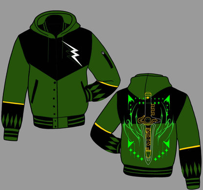 (READY TO SHIP) Green Ranger Varsity