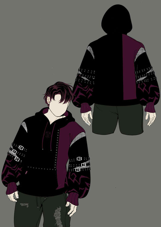 (STOCK DROP) Demon Lord Oversized Hoodie