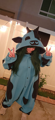 (MADE TO ORDER) Custom Cow Kigurumi/Onesie