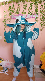 (MADE TO ORDER) Custom Cow Kigurumi/Onesie