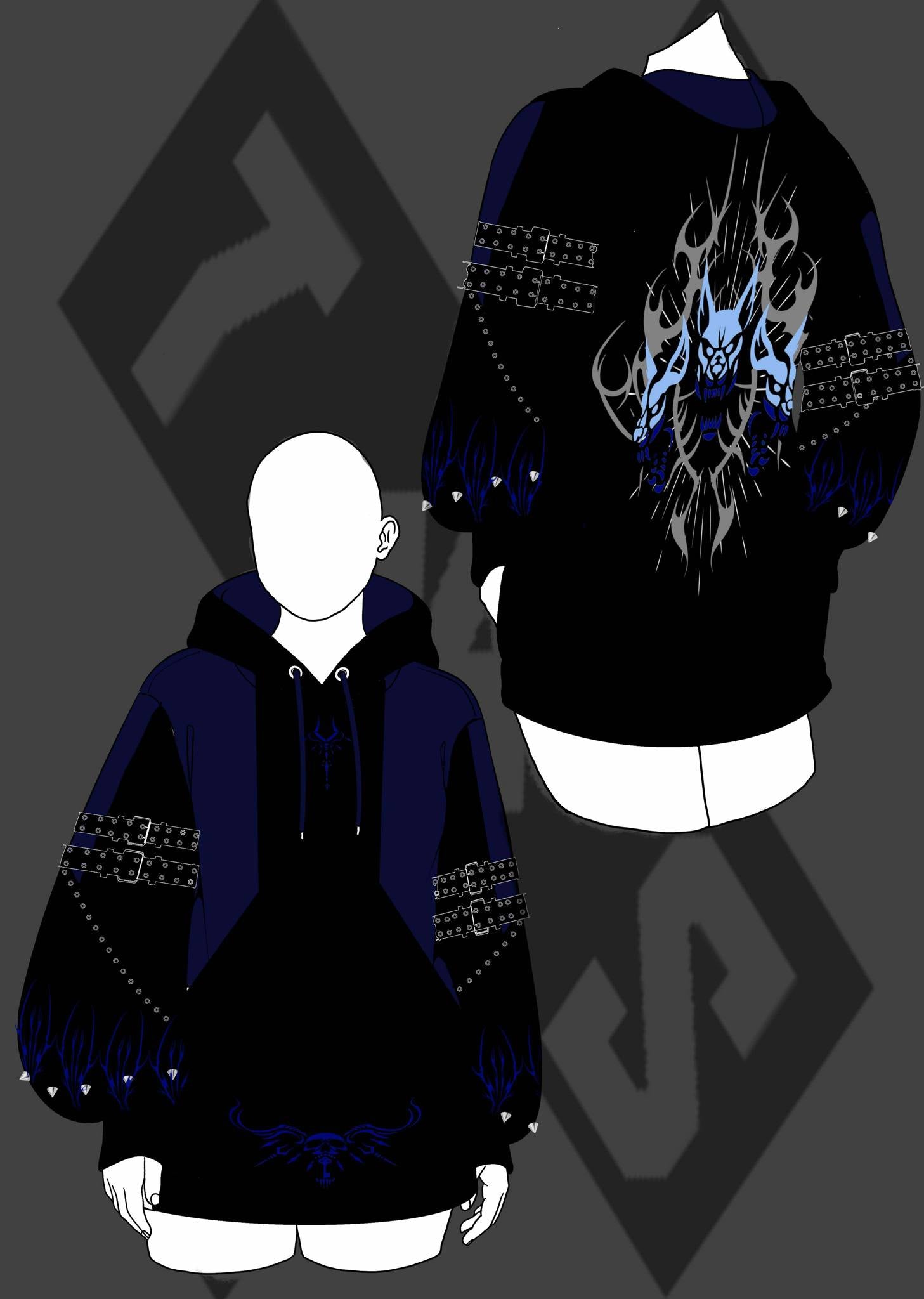(PRE-ORDER) Hades Oversized Hoodie