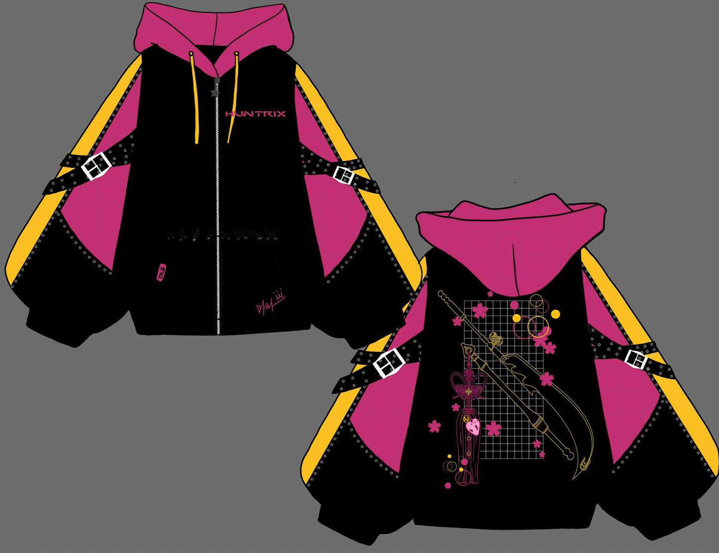 (STOCK DROP) Mira Oversized Zip Hoodie