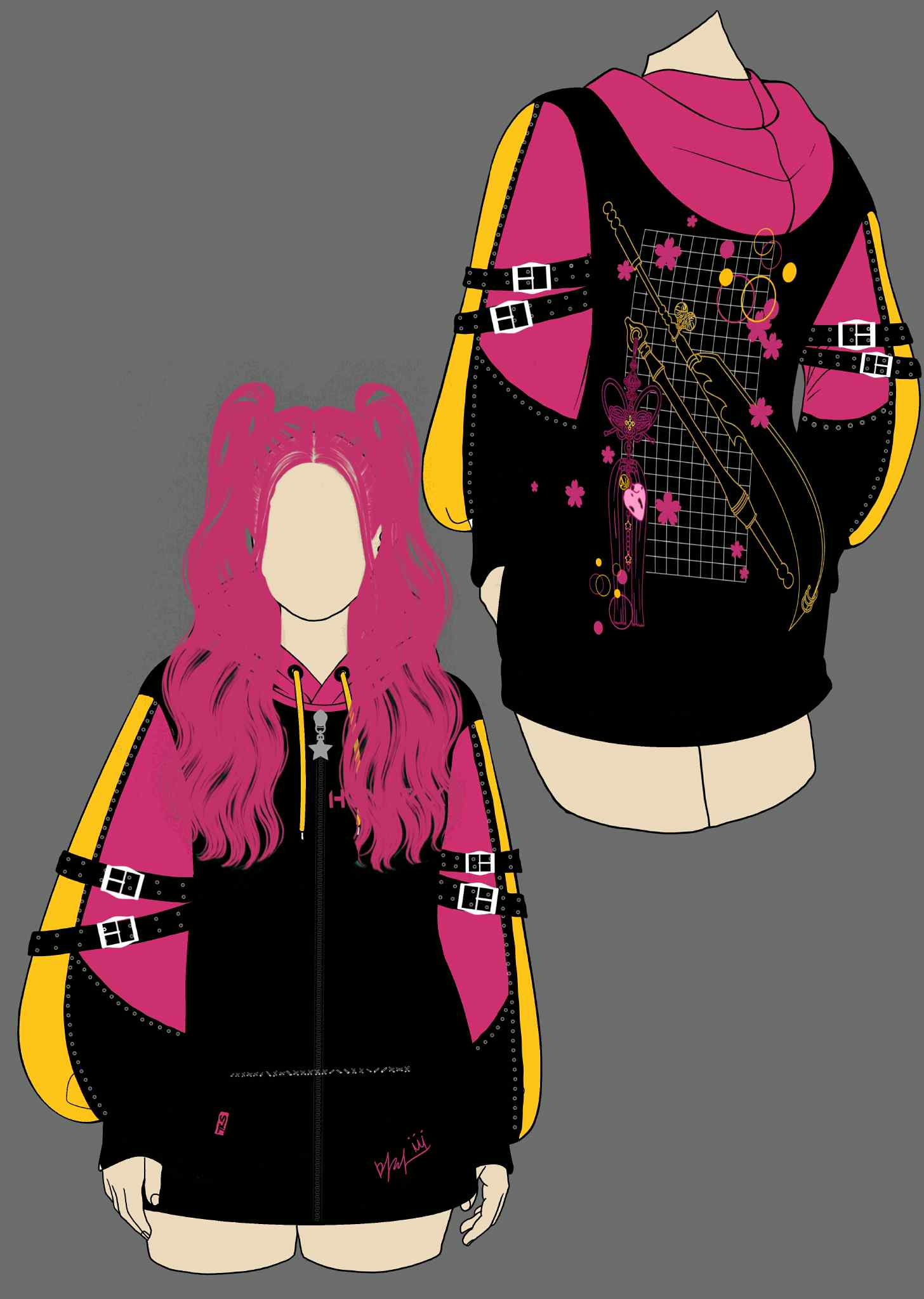 (PRE-ORDER) Problem Child Oversized Zip Hoodie