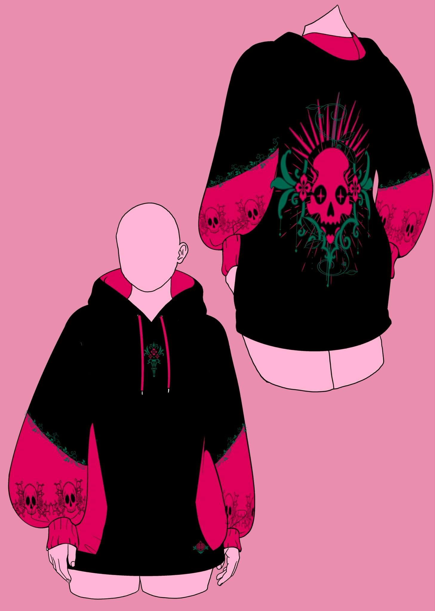 (PRE-ORDER) Persephone Oversized Hoodie
