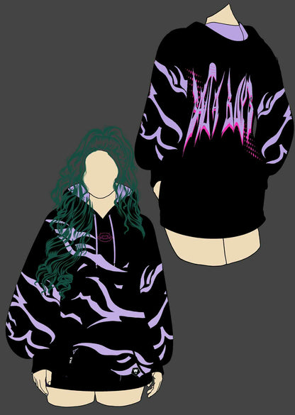(PRE-ORDER) Demon Boyz Oversized Hoodie