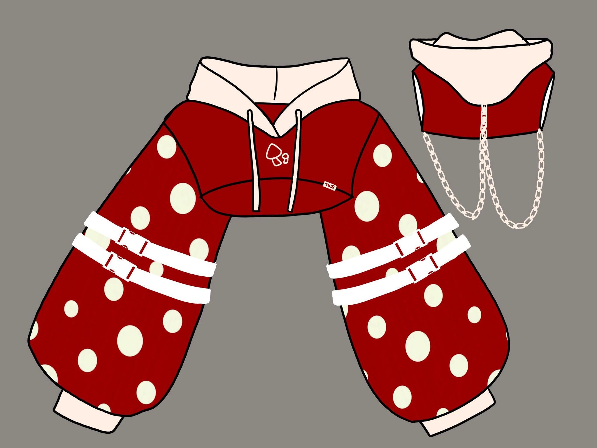 (PRE-ORDER) Mushroom Cutie Shruggie