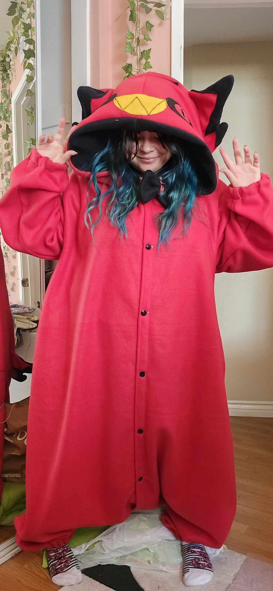 (MADE TO ORDER) Cursed Cat Kigurumi – The Kigu Stop