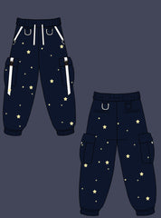 (PRE-ORDER) Kawaii Stars Cargo Joggers