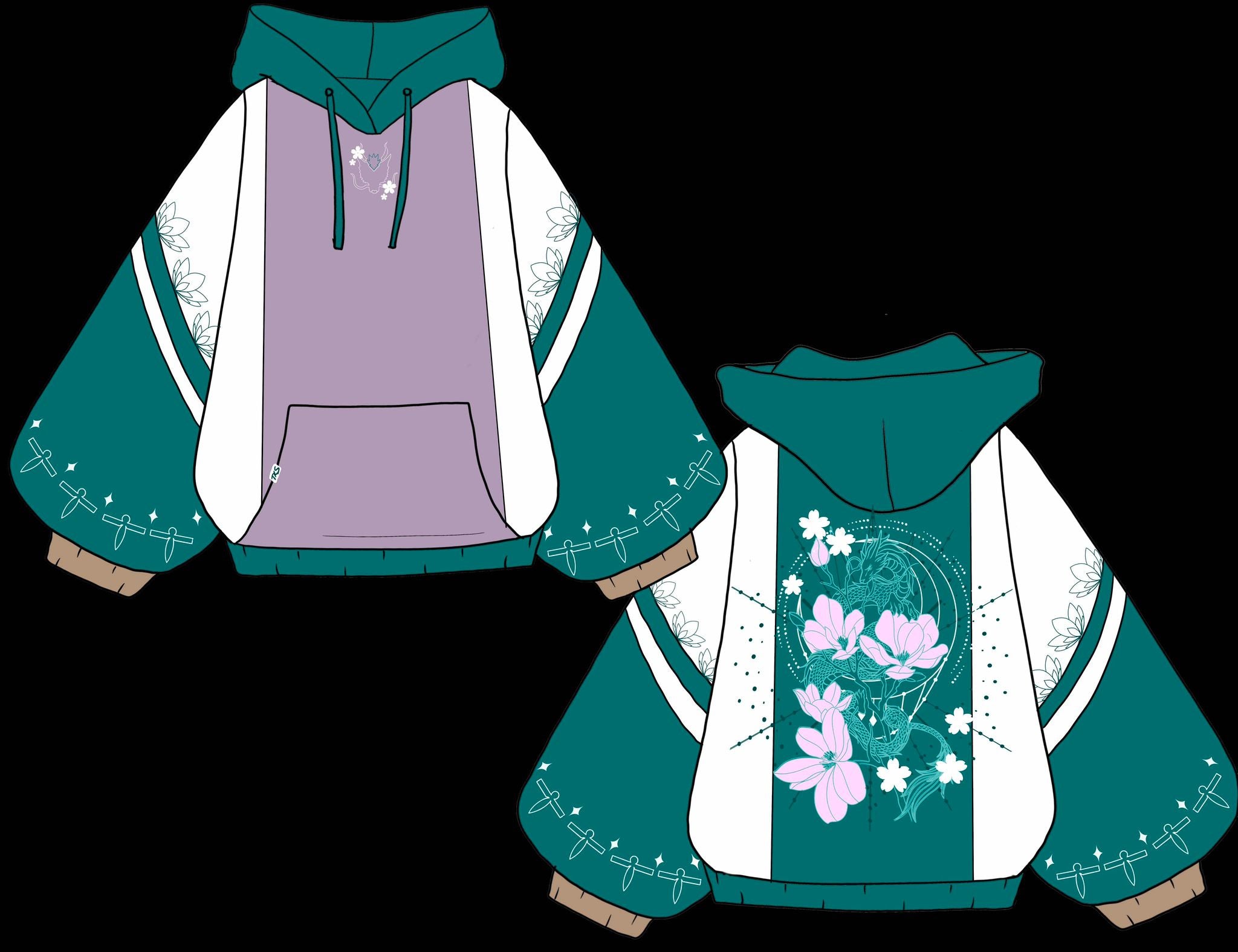 (PRE-ORDER) The River Dragon Oversized Hoodie