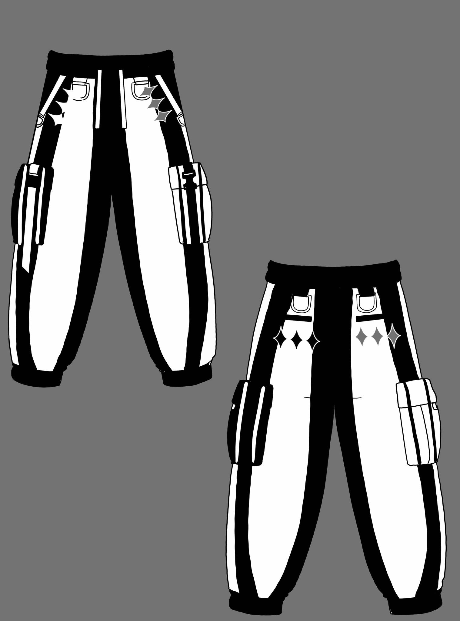 (PRE-ORDER) Classic Contrast Clown Jogger