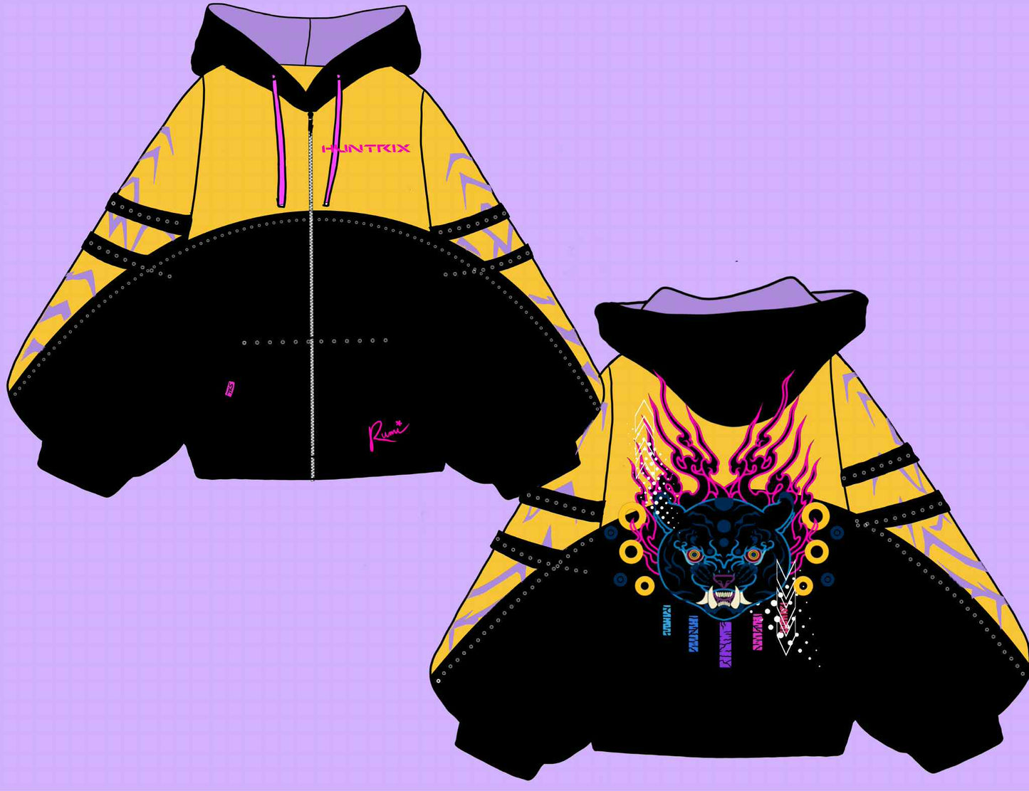 (STOCK DROP) Rumi Oversized Zip Hoodie