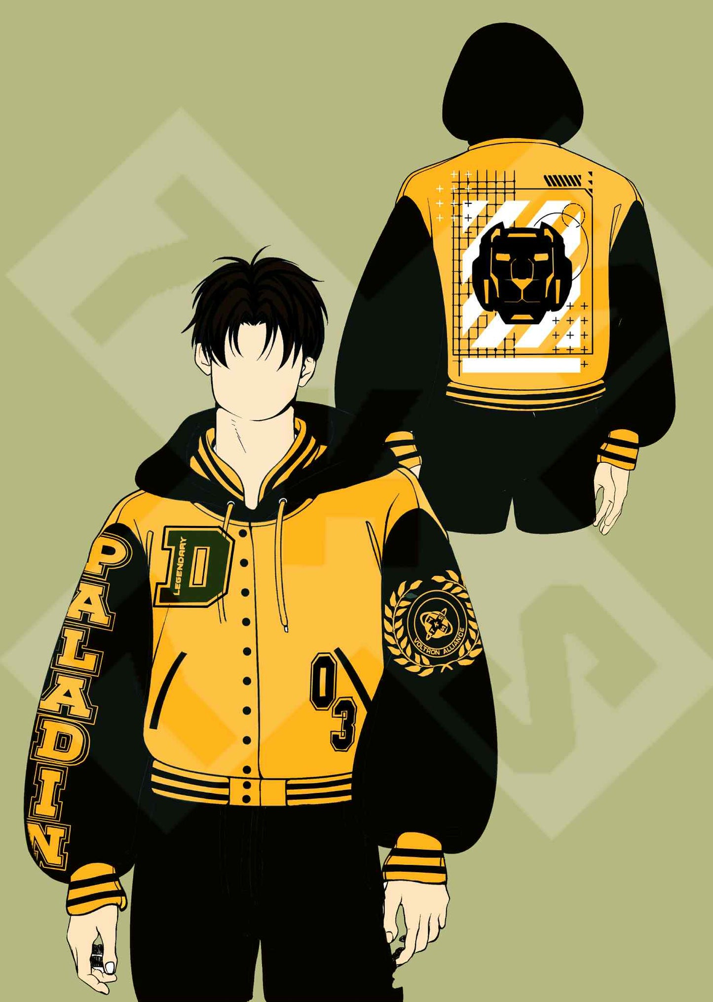 (PRE-ORDER STOCK DROP) Paladin Oversized Varsity