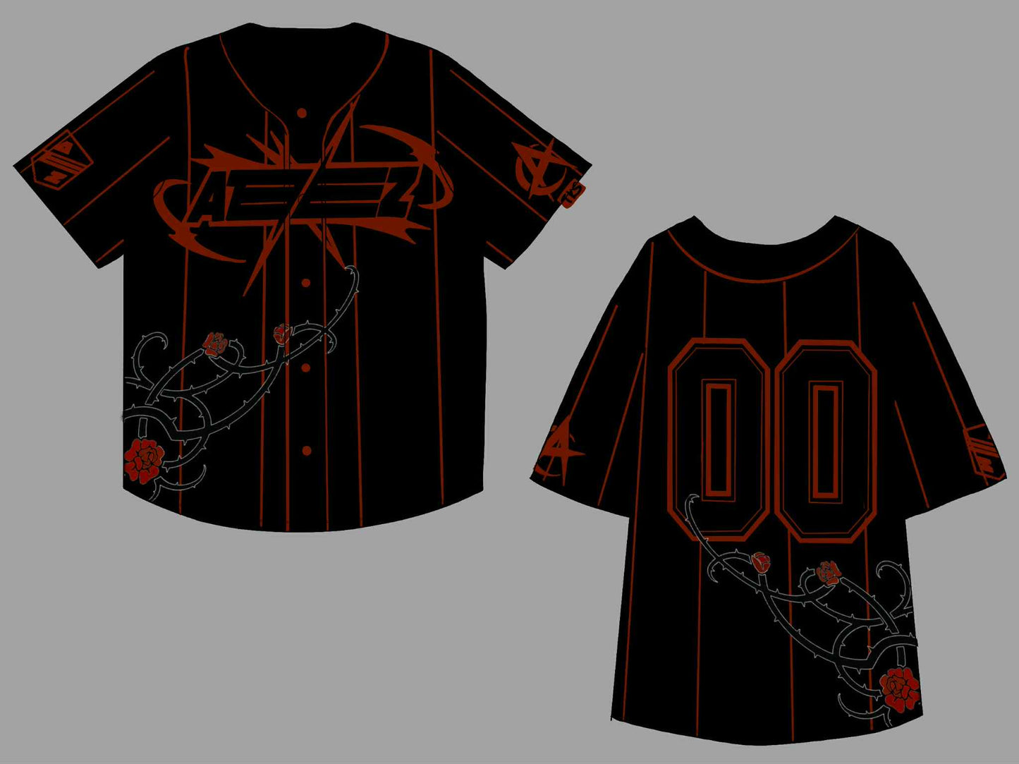(READY TO SHIP) Atiny Baseball Jersey