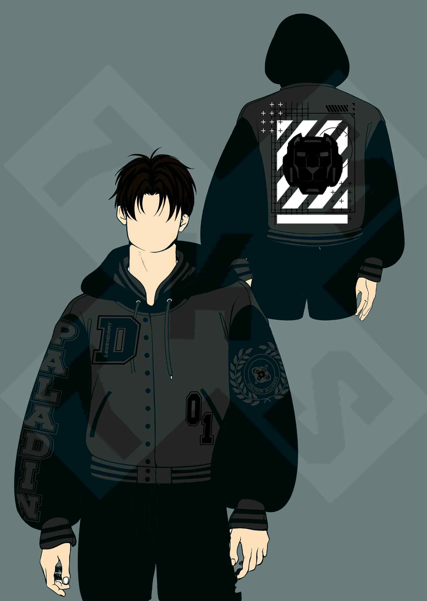 (PRE-ORDER STOCK DROP) Paladin Oversized Varsity