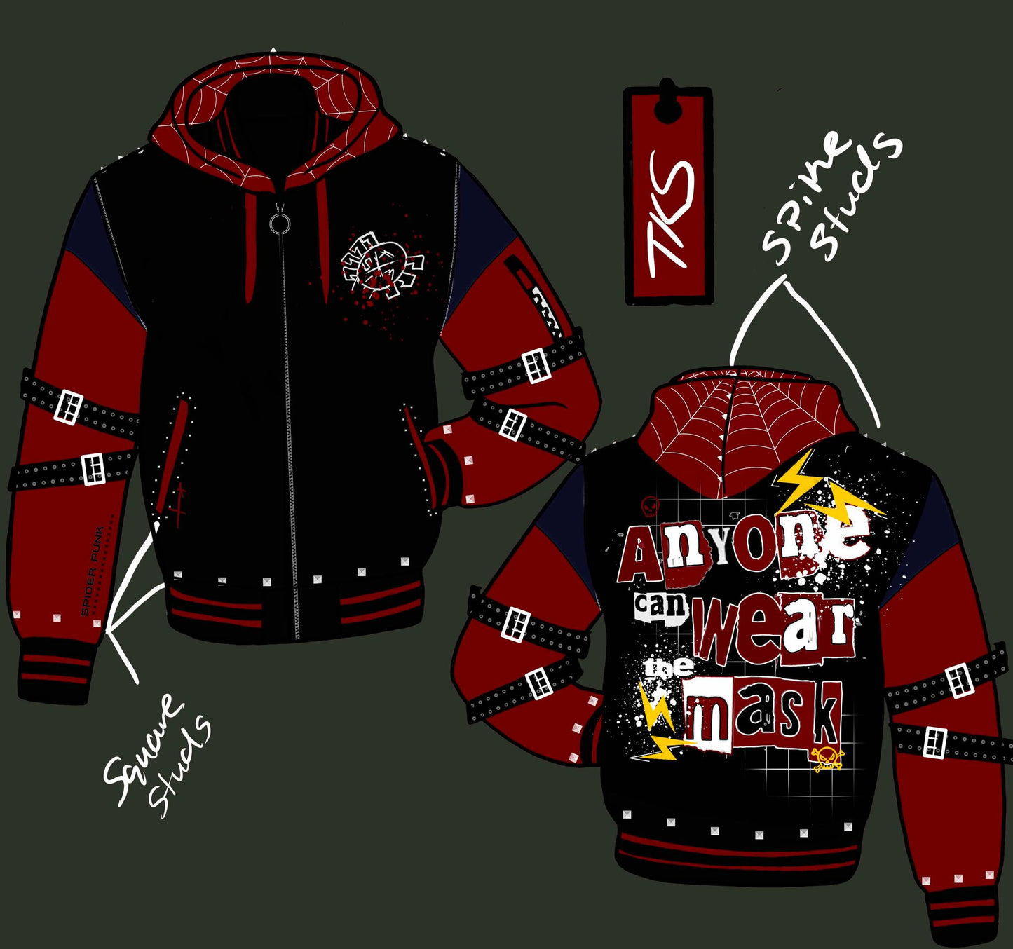 (PRE-ORDER) Punk Spider Varsity 2.0