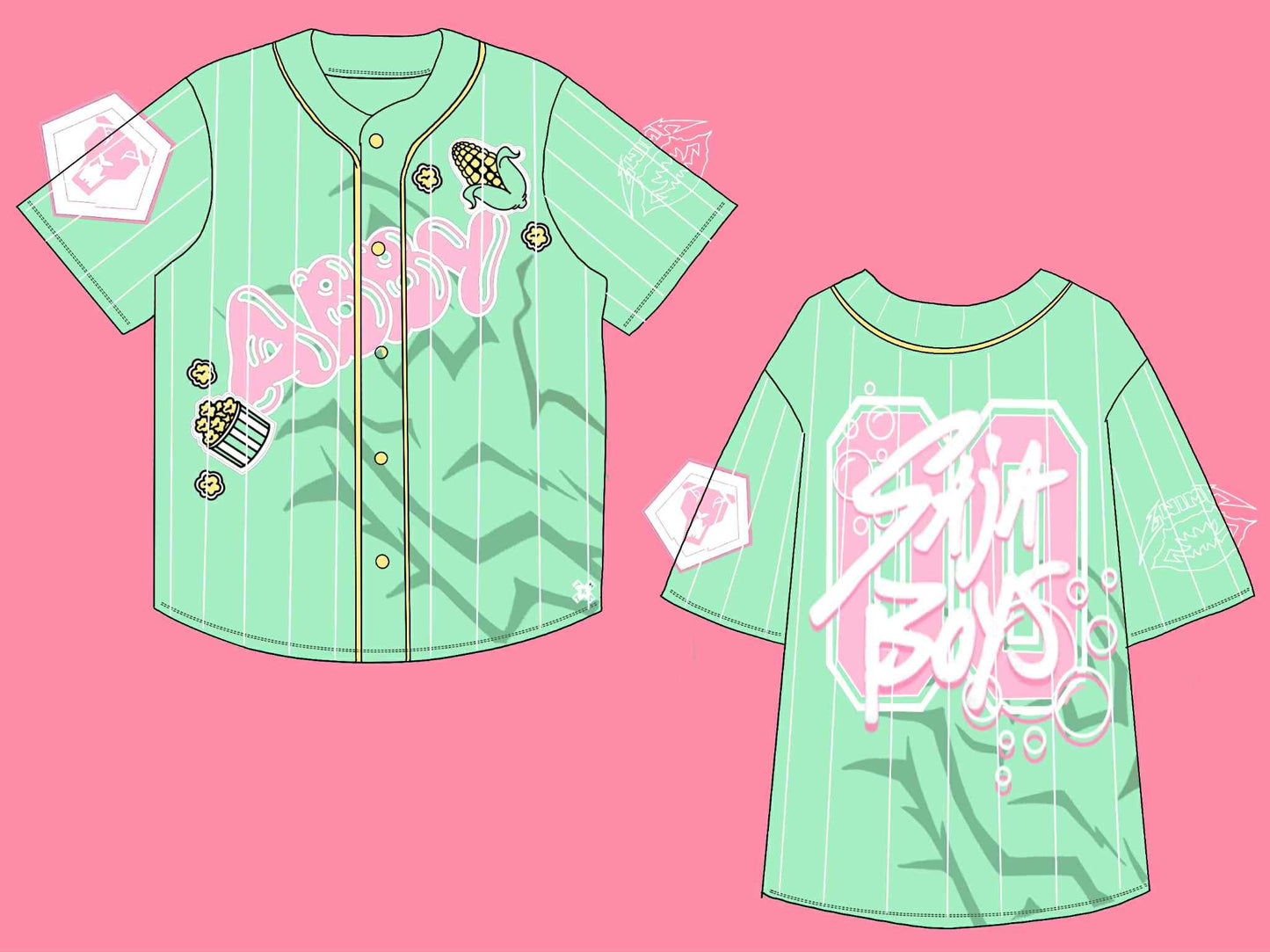 (STOCK DROP) Abby Baseball Jersey