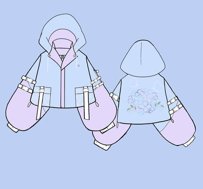 (PRE-ORDER) Hydrangea Oversized Mid Crop Tech