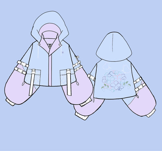 (PRE-ORDER) Hydrangea Oversized Mid Crop Tech