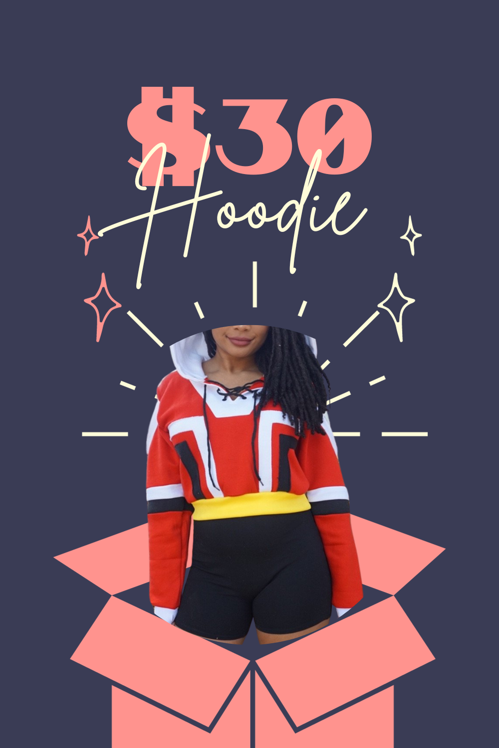 (READY TO GO) $30 Hoodie