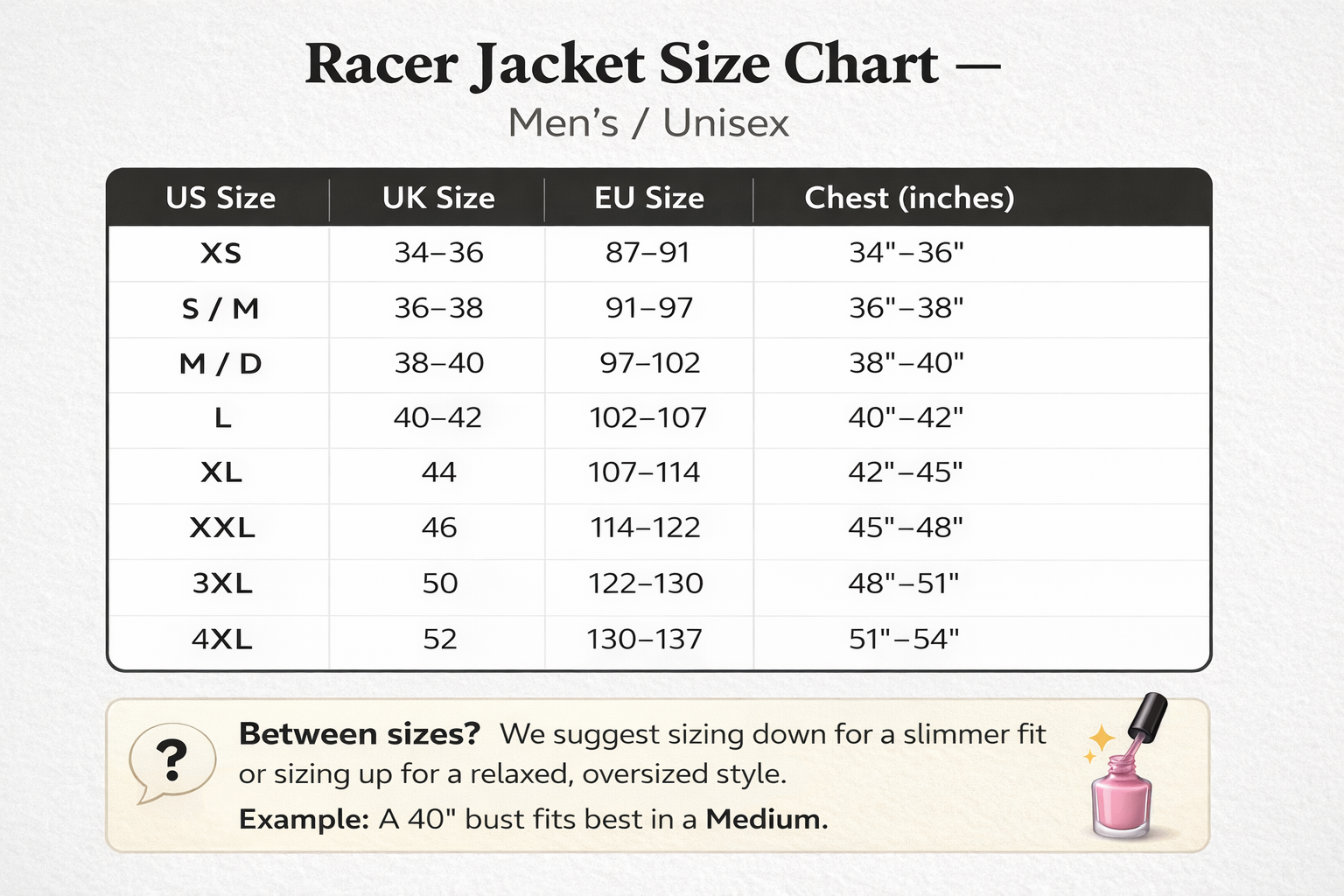 (READY TO SHIP) Law Racer Jacket