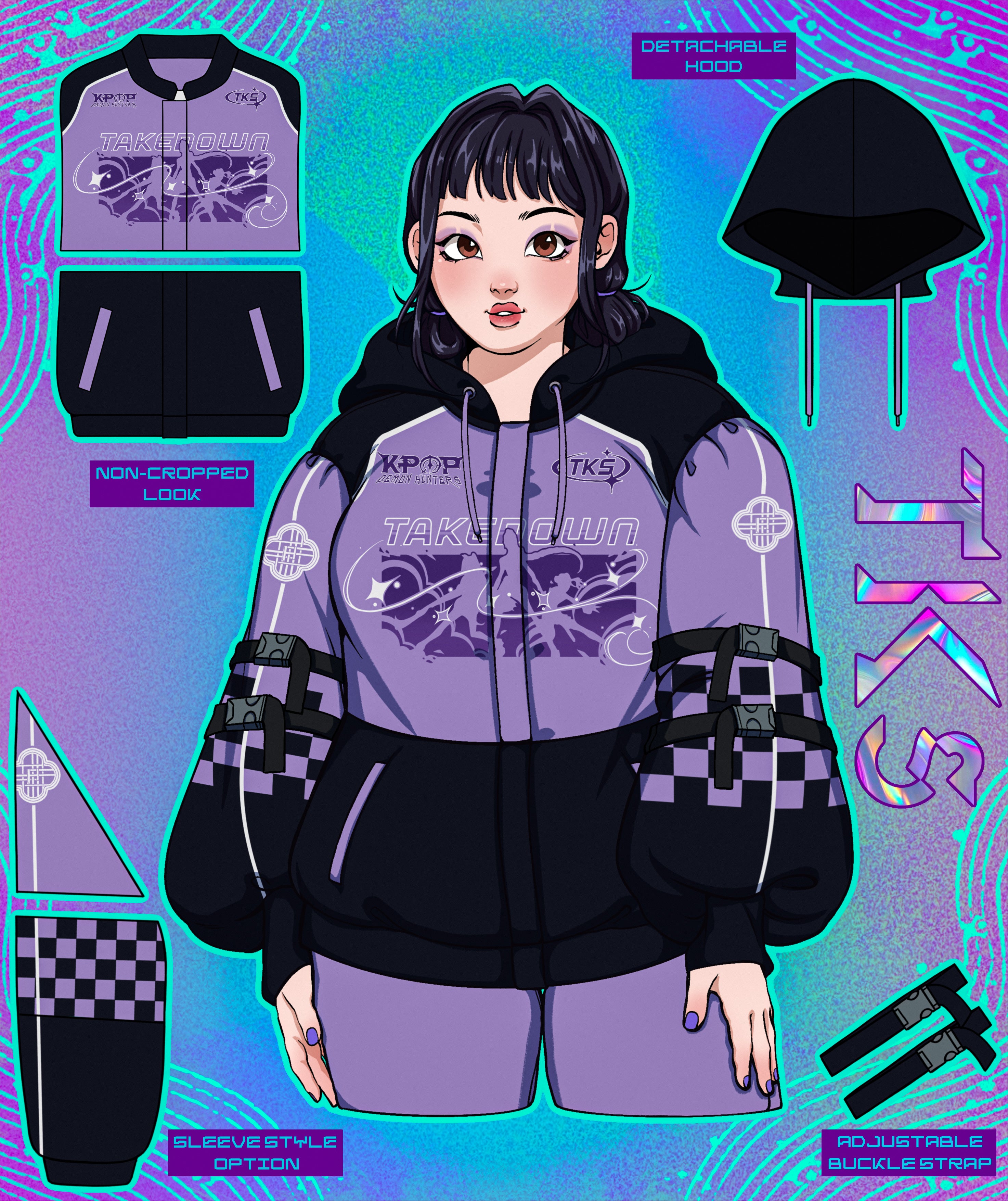 (READY TO SHIP) Team Hunter Racer Jacket