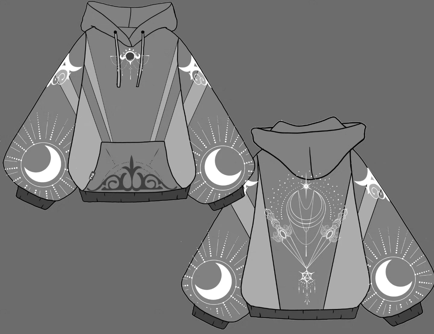 (PRE-ORDER) Goddesses Sword Oversized Hoodie