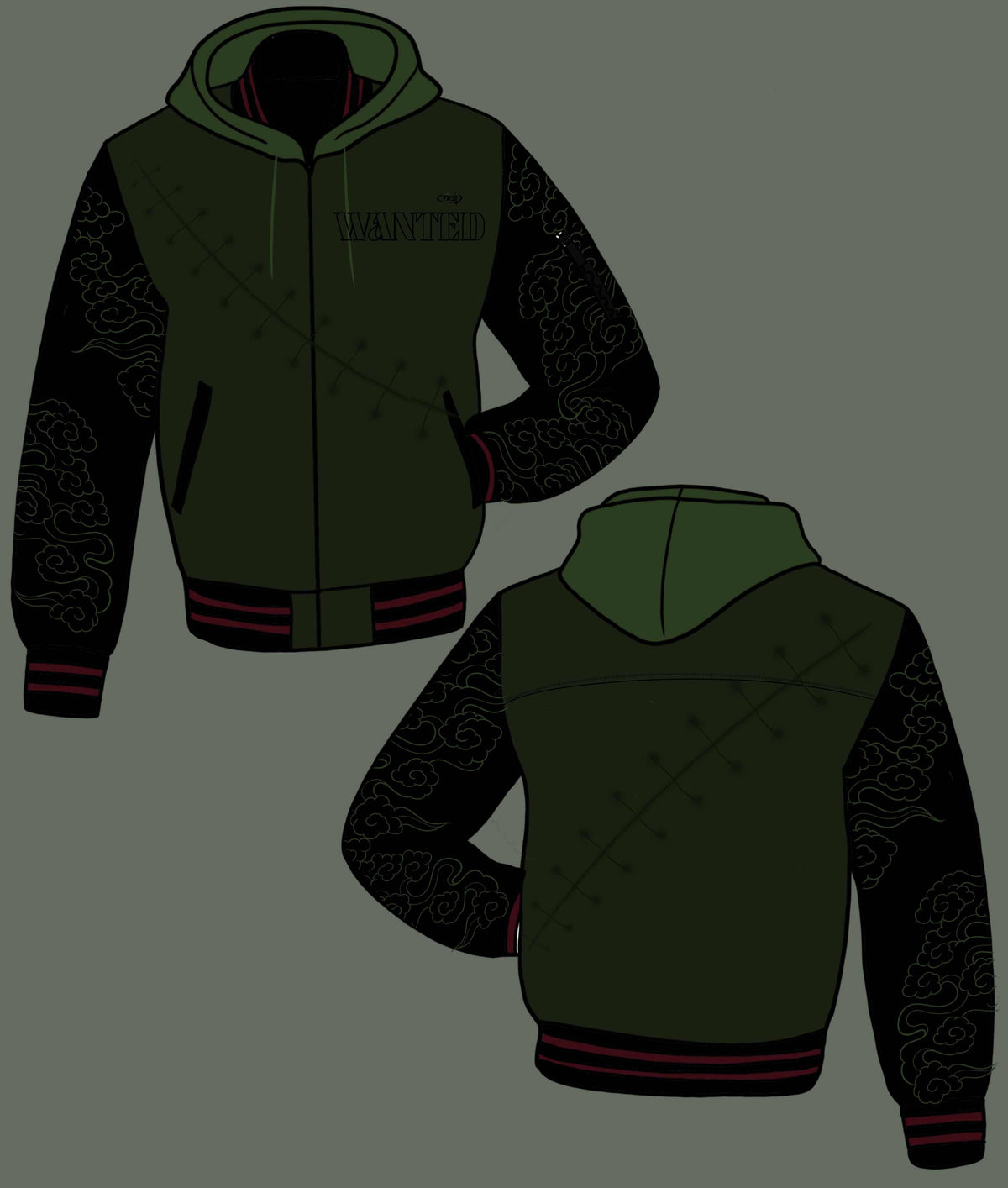 (READY TO SHIP) Wanted Swordsman Varsity