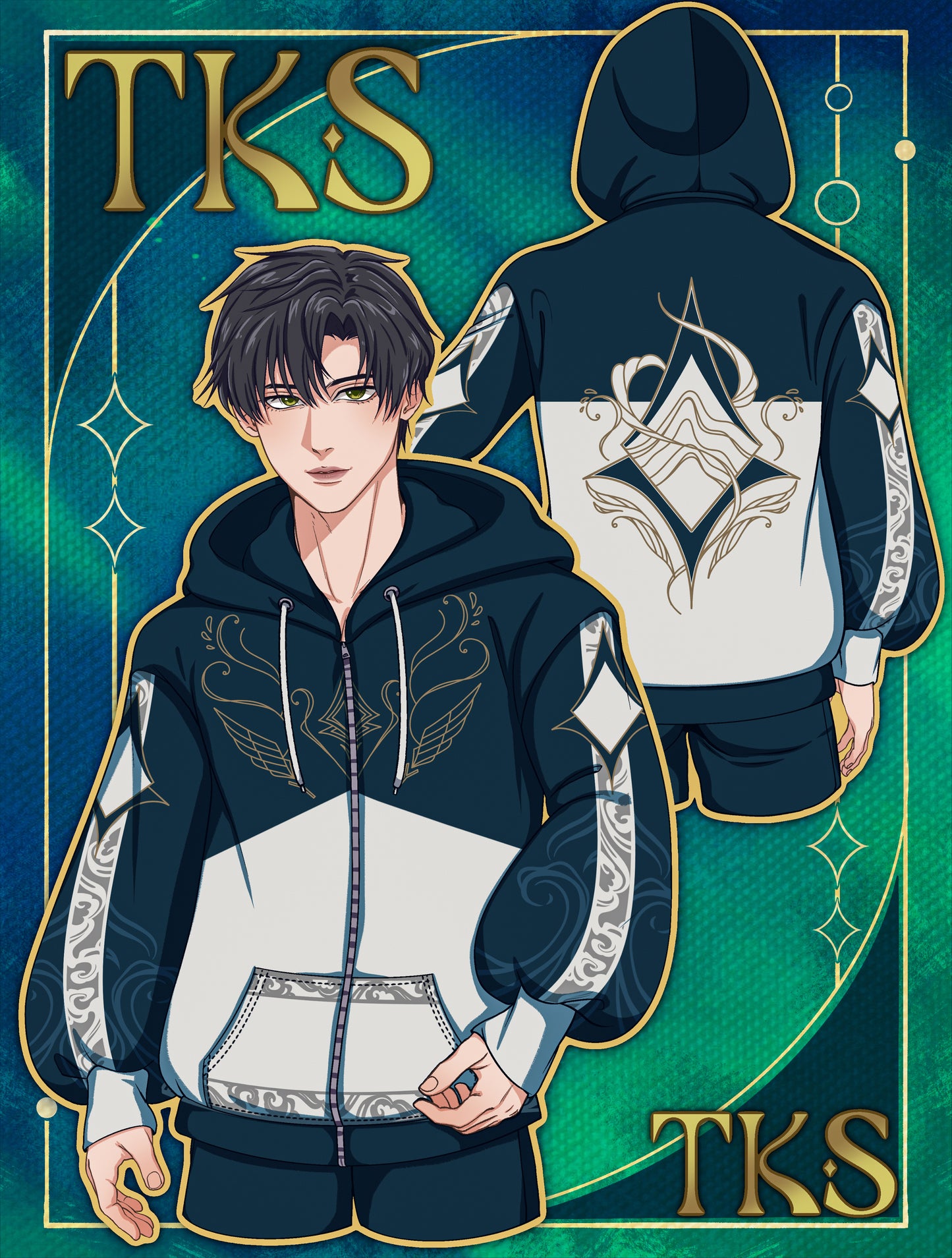 (PRE-ORDER) Zayne Oversized Zip Hoodie