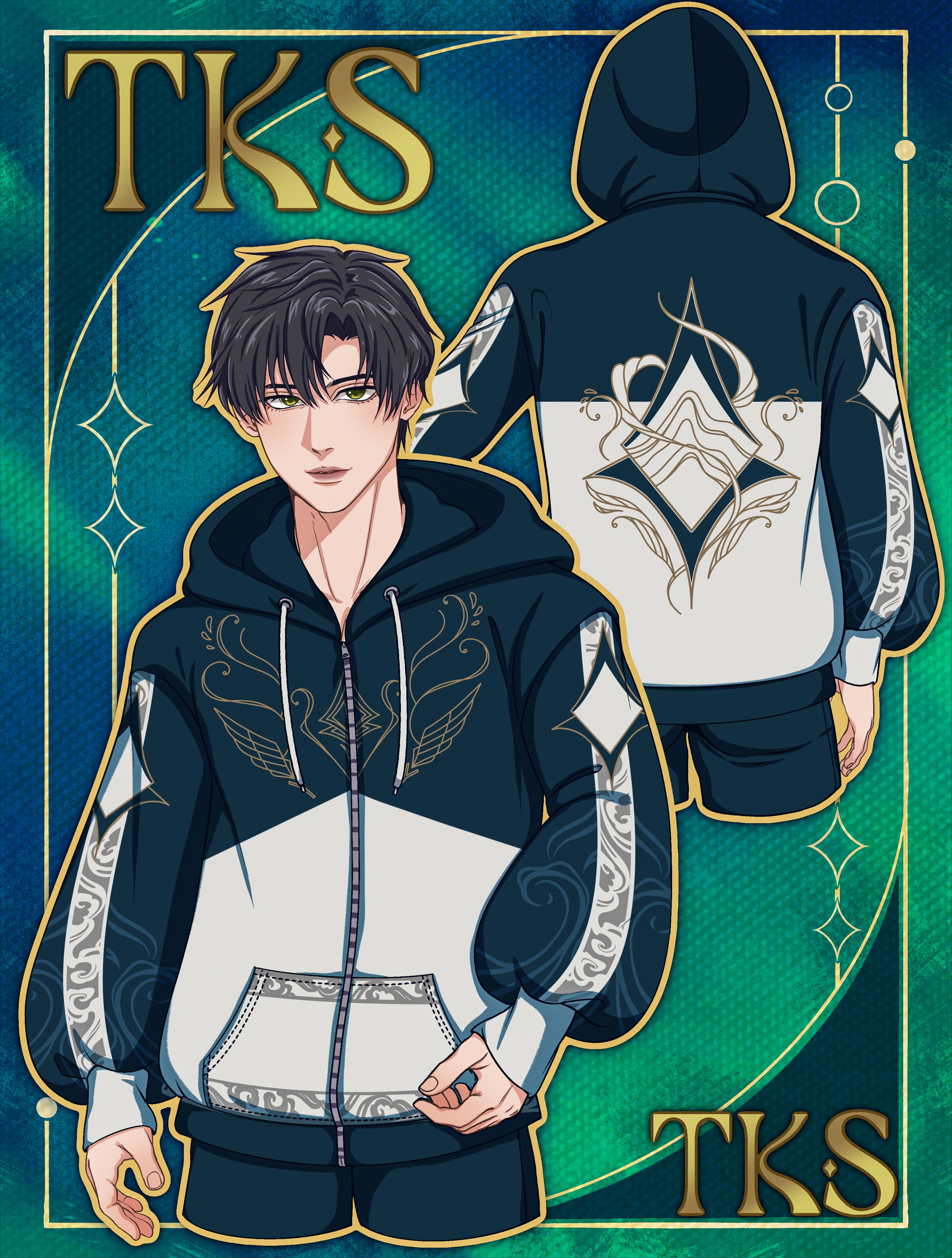 (PRE-ORDER) The Knight Oversized Zip Hoodie