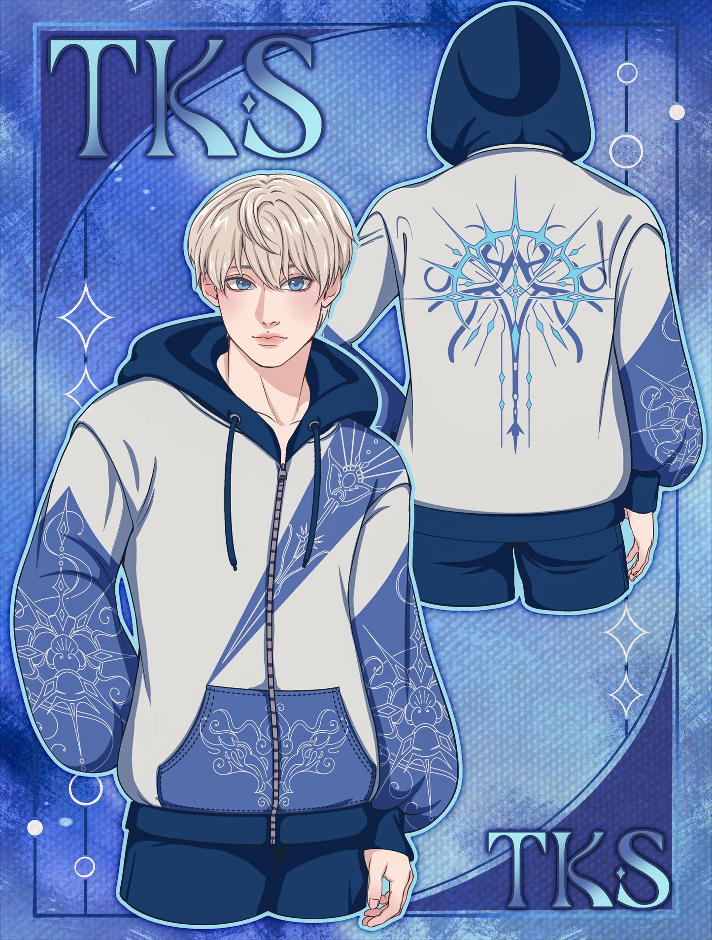 (PRE-ORDER) Xavier Oversized Zip Hoodie