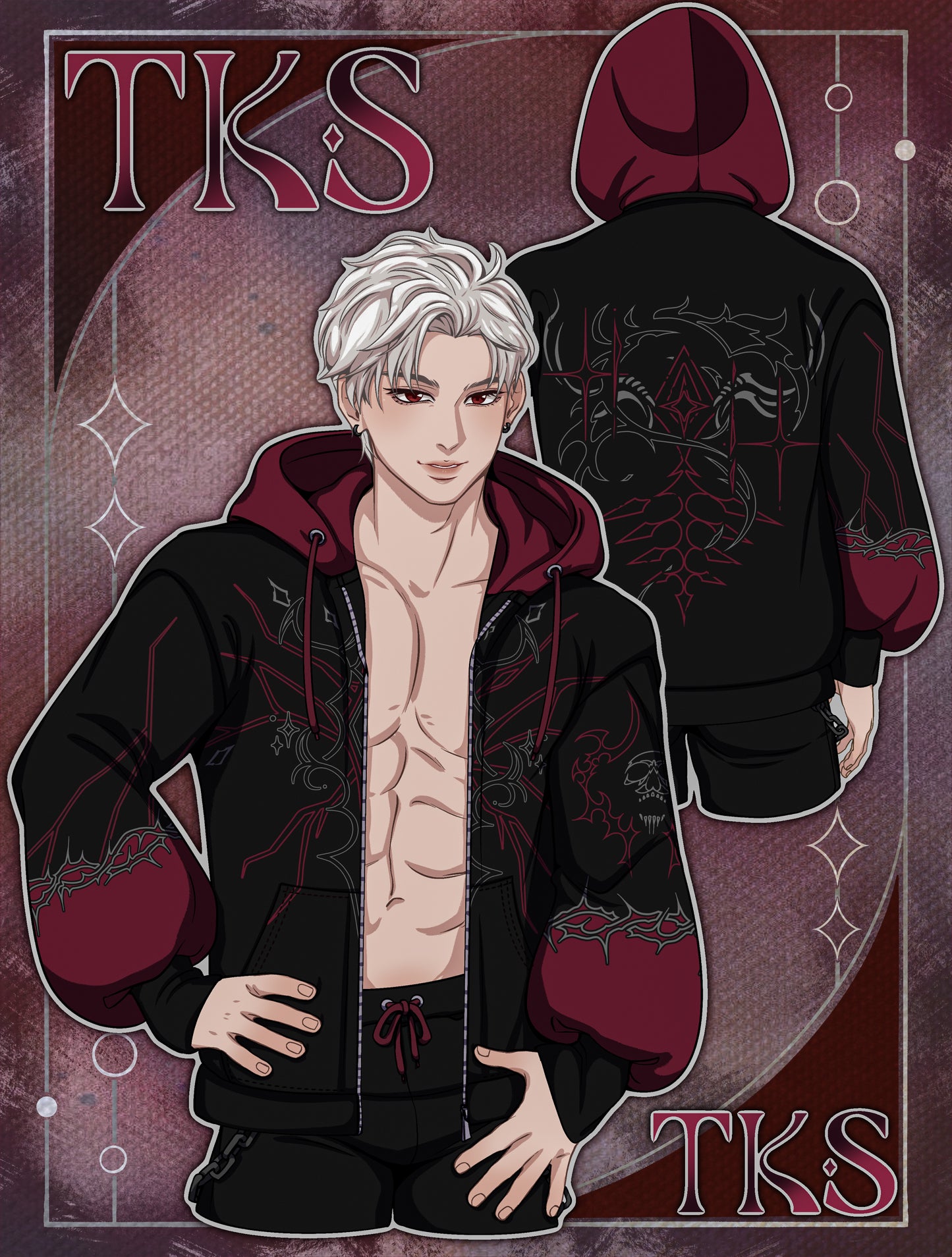 (PRE-ORDER) Sylus Oversized Zip Hoodie