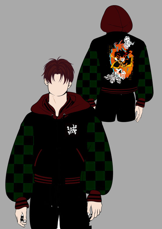 (PRE-ORDER STOCK DROP) The Gentle Slayer Oversized Varsity