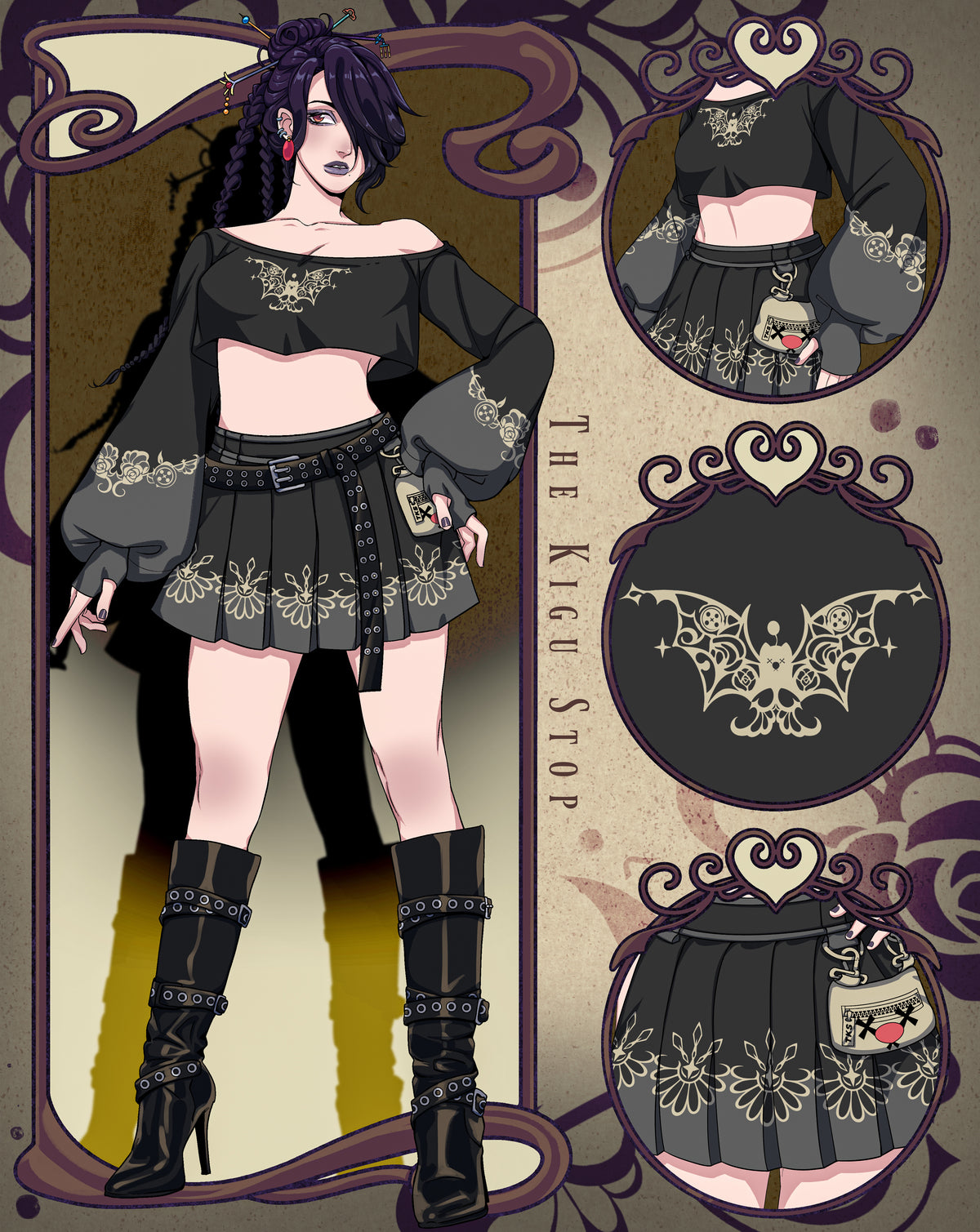 Mage Guardian Skater Skirt ONLY