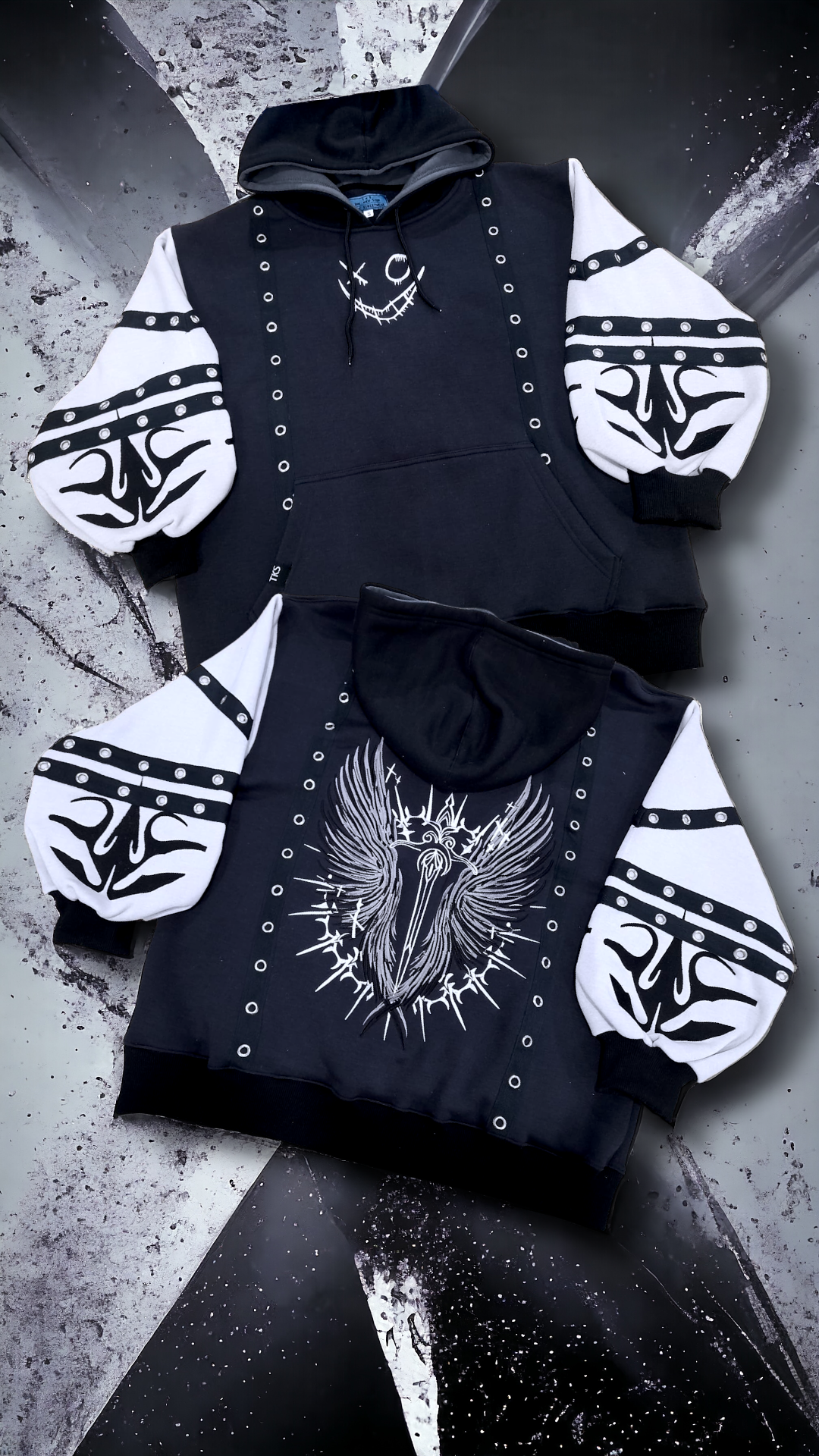 (PRE-ORDER) Twisted Angel Soldier Oversized Hoodie