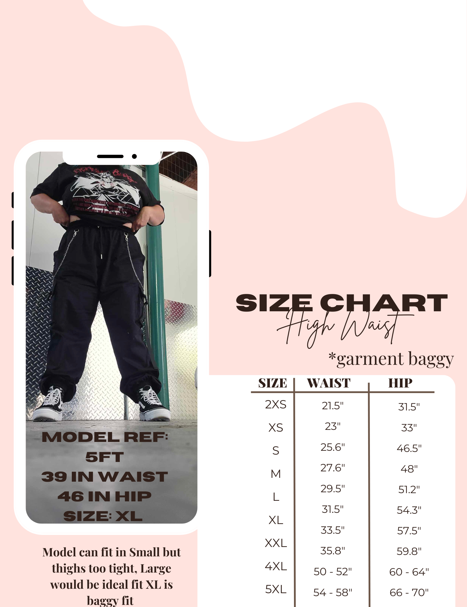 PinkWhiteSimpleMinimalistSizeChartHighWaistPoster.png