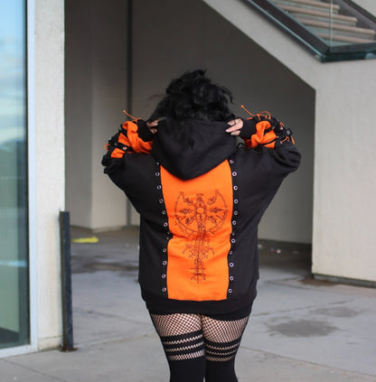 (PRE-ORDER) Tiefling Barbarian Oversized Hoodie