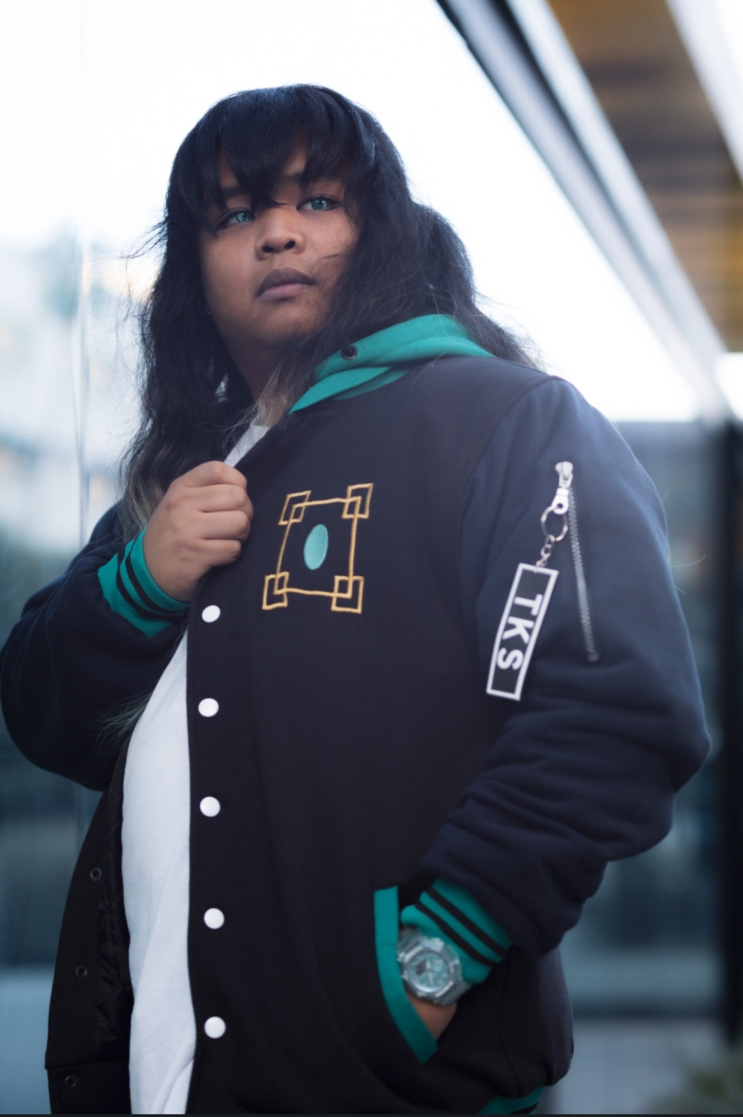 (PRE-ORDER STOCK DROP) The Mist Pillar Oversized Varsity