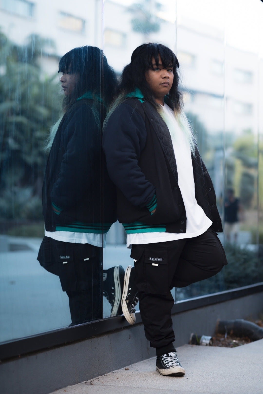 (PRE-ORDER STOCK DROP) The Mist Pillar Oversized Varsity