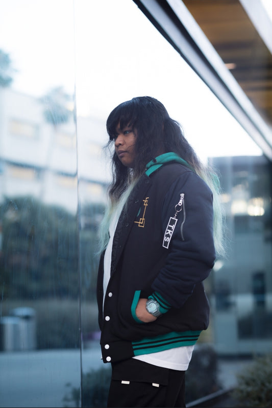 (PRE-ORDER STOCK DROP) The Mist Pillar Oversized Varsity