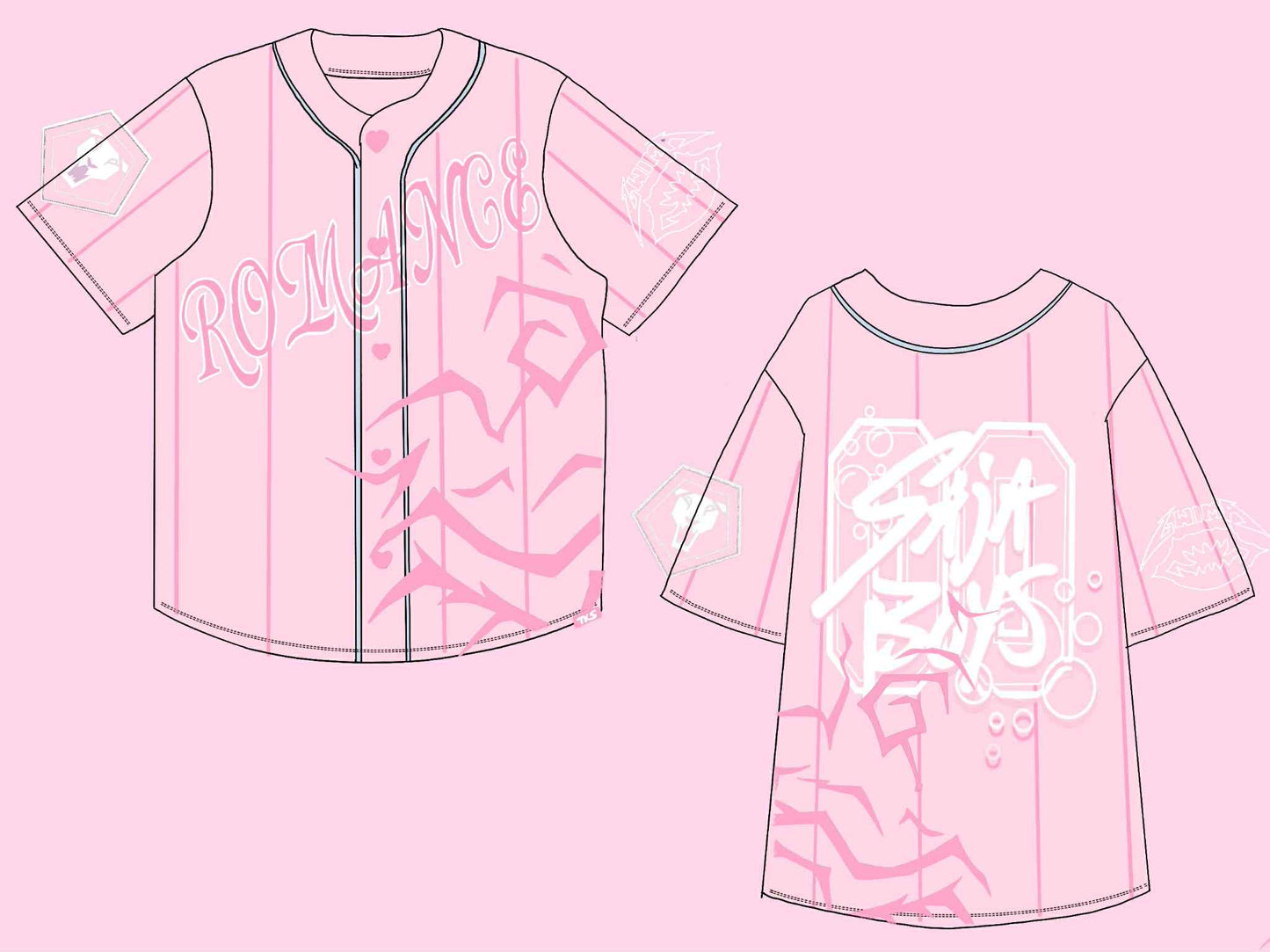 (STOCK DROP) Romance Baseball Jersey